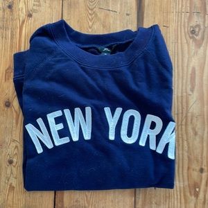 J Crew New York sweatshirt